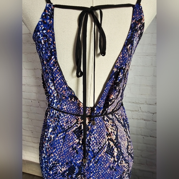 Karina Grimaldi Enterizo Snake Jumpsuit | XS | NWT - Picture 5 of 9